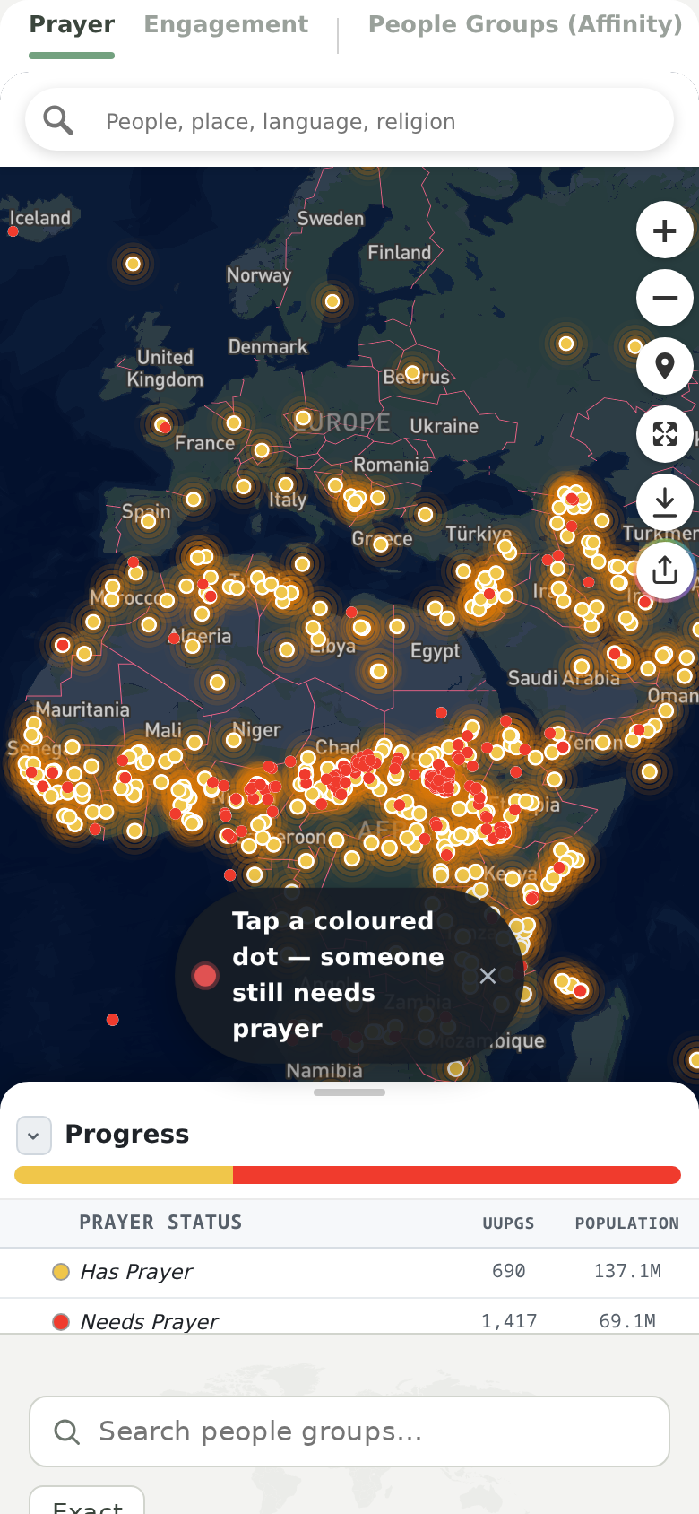Simple Research on a phone
